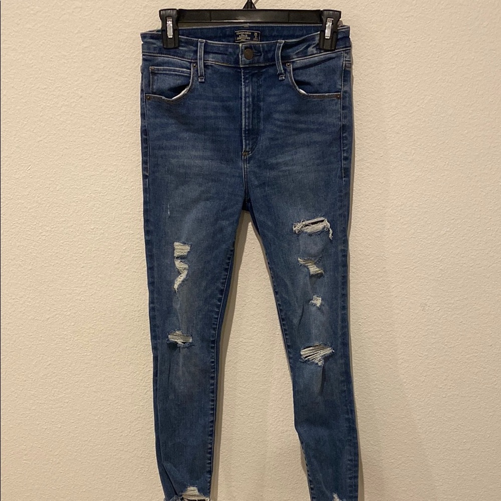 Abercrombie Distressed Jeans